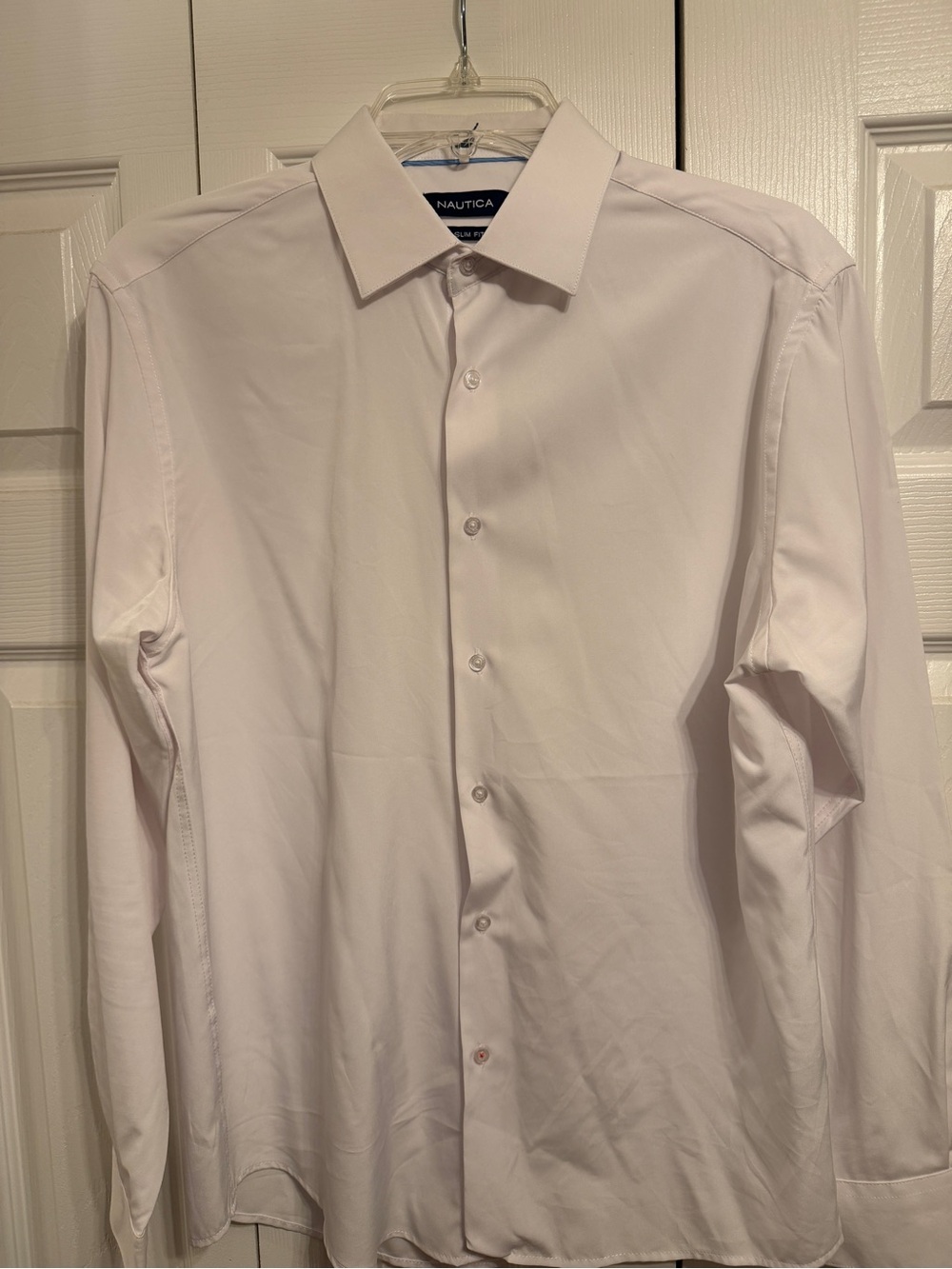 Nautica Men’s Dress Shirt in White
